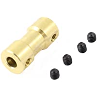 Conector de motor - SODIAL(R) conector acoplador de eje de acoplamiento de motor de 4 mm a 5 mm de aviones de RC de…